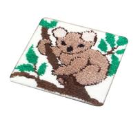 Kits de alfombras con gancho de pestillo | Kits de gancho de alfombra de de 11.81 x 11.81 pulgadas | Kit de fabricación de alfombras, kit de de aguja, ganchillo de bricolaje, fabricación