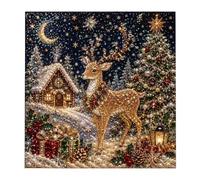 Kits de Arte con Perlas Navideñas para Adultos Decoraciones Navideñas