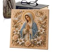 Kits de arte de perlas para adultos | Jesús cristiano para principiantes DIY