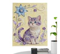 Kits de arte de perlas para adultos,Materiales de Manualidades Artesanales de 30x40 cm | Kit de Pintura de Gemas Enmarcado de Adultos | Regalo para Adolescentes Mujeres Decoración Salón Dormitorio