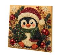 Kits De Arte Perlas Navidad Decoración Linda Santa Muñeco De Nieve Reno