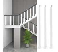 Kits De Barandillas Para Escalones De Loft Comerciales, Balaustres De Escalera Blancos, Postes De Columna Para Barandillas De Terraza, Remodelación De Escaleras Y Escalones Exteriores, Balaustres Cua