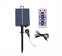 Kits de caja de control de panel solar de 1200 mAh, batería de litio para tira de luces LED de 3,7 V y 24 V, carga de CC