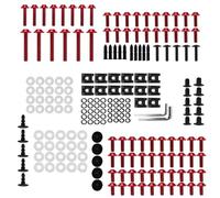 Kits de Carrocería Para DUCATI MONSTER 1000 1000S EVO 1100S 1200 1200R Kit Completo De Tornillos Carenado Motocicleta Tuercas Y partes(Rosso)