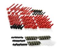Kits de Carrocería Para SUZUKI GSF 600S BANDIT GSF600S 1995 1996 1997 1998 1999 Kit Completo De Carenado Motocicleta Tuercas Tornillos Acero Inoxidable partes(Rosso)