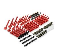 Kits de Carrocería Piezas De Motocicleta Para HONDA CBR 900RR CBR900RR 1993 1994 1995 1996 1997 1998 1999 Kit Completo Tornillos, Pernos Y Sujetadores Carenado partes(Rosso)