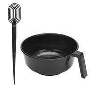 Kits de coloración para el cabello, cuenco para teñir el cabello, mezclador de crema de color para bricolaje, herramienta de coloración para el hogar, salón de belleza, juego de cuenco y batidor