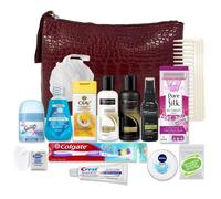 Kits de conveniencia International Women's Premium 16 PC Travel Kit con: Productos de viaje de Tresemme para el cabello y elementos esenciales de cab