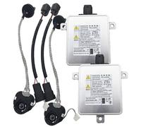 Kits de conversión HID compatibles con C-Crosser 2007 2008 2009 2010 2011 2012 HID XENON D2S D2R balasto con cable, HID Blub W3T19371 W3T16271 W3T20671 W3T20971 (2 alambre de balasto ) (2 cables de