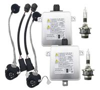 Kits de conversión HID compatibles con C-Crosser 2007 2008 2009 2010 2011 2012 HID XENON D2S D2R balasto con cable, HID Blub W3T19371 W3T16271 W3T20671 W3T20971 (2 alambre de balasto ) (D2R-Aset)