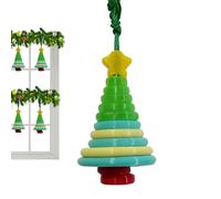 Kits de de árbol de Navidad con botones, decoraciones navideñas hechas a mano - Crea tu propia decoración de árbol con botones | Para adultos familia vacaciones pared porta