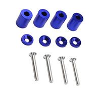 Kits de elevación espaciador de ventilación de aleación para todos los motores Turbo Engine Swap azul