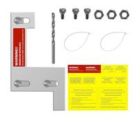 Kits de enclavamiento de generador profesional de 150/200 amperios, panel de 1 1/4 pulgadas de espacio entre el kit principal y el interruptor del generador