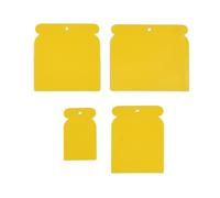 Kits de espátulas de masilla con mango ergonómico para renovación del hogar, proyectos de bricolaje, revestimiento de raspado, calcomanías de papel de pared, fáciles de limpiar