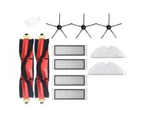 Kits de filtros Cepillo Lateral Cinco Brazos Negros compatibles con Xiaomi Roborock S5 MAX S6 S60 S65 S50 E35 Accesorios for aspiradoras Repuestos(Lavender)