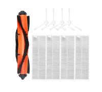 Kits de filtros Cepillo Lateral compatibles con Xiaomi Accesorios for aspiradoras Mijia G1, en Rollo paño fregona, repuestos Filtro Hepa(Kit-2)