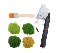 ＡＷＨＡＯ Kits de Flocado Avanzados de Gran Potencia Máquina de Flocado para Máquinas de Flocado Electrostáticas en Miniatura para Maquetas Arquitectónicas Y Mi, 4 Hierba en Polvo