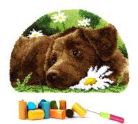 Kits de ganchillo EMISTEM para adultos - Kits de alfombras DIY para nios - Kit de crochet para principiantes - Kits para hacer alfombras con emp