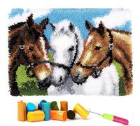 Kits de ganchillo EMISTEM para adultos - Kits de alfombras DIY para nios - Kit de crochet para principiantes - Kits para hacer alfombras con emp