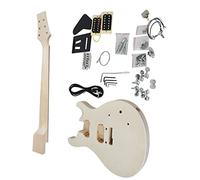 Kits De Guitarra Eléctrica Sin Terminar DIY De 38 Pulgadas, Instrumento Musical De Cuerpo De Tilo, Guitarra Con Todos Los Accesorios Kit de bricolaje de guitarra eléctrica (Color : 04)
