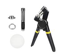 Kits de herramientas de ojales resistentes manuales de mano, alicates de perforación para cuero, lona, tela, accesorios, lonas, kits de ojales