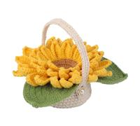 Kits de inicio de ganchillo de animales de bricolaje Juego de hilos de crochet de plantas Kits para principiantes Aprende a configurar por video en inglés Principiantes Hilo de plantas de bricolaje