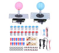 Kits de juegos de codificador compacto DIY Experiencia de juego arcade real Piezas de arcade LED DIY Codificador USB de retardo cero Admite