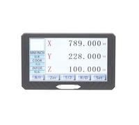 Kits de lectura Digital de 2 ejes, 0.005mm, 2 uds., regla de vidrio de 5um, Sensor de e lineal for herramientas de amoladora de fresado de torno(SDS200S KA300 KA500)