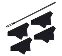 Kits de limpieza de flauta, paño de limpieza de flauta, varilla de limpieza de flauta, trapo, hisopo de limpieza de flauta, suministros de limpieza de flauta, hisopo de limpieza