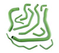 Kits De Mangueras De Silicona para Refrigerante De Radiador para Accord CB7 MK4 2.0 2.2 1990 1991 1992 1993 Líneas y mangueras de presión(Verde)