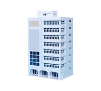 Kits de montaje de modelo de construcción a escala 1: 150 para entusiastas de la arquitectura y oficinas de coleccionista, decoraciones de escritorio, modelo arquitectónico de coleccionista