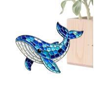 Kits de mosaico de bricolaje para adultos, acrílico 2D, apto para | Pulpo tiburón artesanía para niños y adultos, escritorio de vacaciones, oficina, clase de arte, fiesta