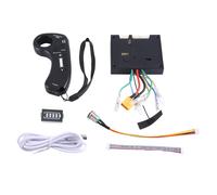 Kits de Motor Cubo MonopatíN EléCtrico Doble TraccióN ESC y Tablero Control Remoto Longboard (Control B)