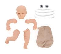 Kits de muñecas Reborn de 21 Pulgadas, Piezas de muñeca bebé de Vinilo Realista con Rostro Suave y extremidades móviles, Kit en Blanco sin Pintar para Hacer a Mano muñecas Reborn
