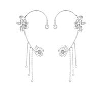 Kits de pasta de moldes para orejas, pompón brillante sin taladrar, exquisitos clips de oreja de circonio, joyas de novia, regalos de boda Conjuntos dobladora herramienta moldes joyería, talla única