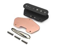 Kits de pastillas de puente Alnico 5 TL: bobina de fibra, pieza polar Alnico V y cable de tela encerada for guitarra TL.