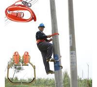 Kits de Picos y arneses para trepar Postes y árboles, Kits de Escalada eléctrica de Postes Altos, Tablas de Escalada para Supervivencia en la Jungla, Disponibles en Varios tamaños (Modelo 60