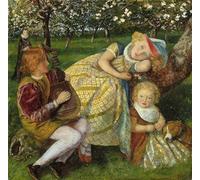 Kits de pintura 5D Arthur Hughes The King's Orchard Full Drill Dots Paintings Picture Arts Craft para decoración de pared del hogar, 20 x 24 pulgadas