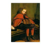 Kits de pintura 5D de John Everett Millais My Second Sermon Full Drill Dots Paintings Picture Arts Craft para decoración de pared del hogar, 16 x 20 pulgadas