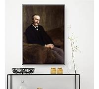 Kits de pintura 5D de Lawrence Alma-Tadema, Arthur James Balfour, primer conde de Balfour, pinturas de puntos perforados, manualidades, para decoración de pared del hogar, 16 x 20 pulgadas