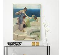 Kits de pintura 5D de Lawrence Alma-Tadema, favoritos de plata, puntos de perforación, pinturas para arte de pared del hogar, 40,6 x 50,8 cm