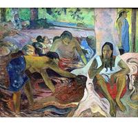 Kits de pintura 5D para adultos y niños Gauguin Tahitianische Fischerinnen Anagoria DIY Pintura de taladro completo 50,8 x 61,0 cm