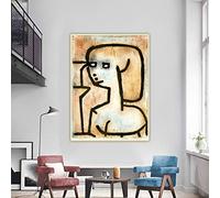 Kits de pintura 5D para adultos y niños, Paul Klee Girl in Mourning DIY pintura de taladro completo, 12 x 16 pulgadas