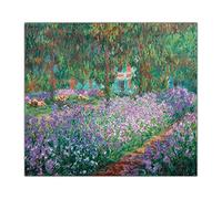 Kits de pintura 5D para adultos y niños, The Artists Garden at Giverny por Claude Monet, pintura de taladro completo, 16 x 20 pulgadas