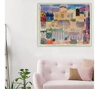 Kits de pintura 5D Paul Klee Garden in St Germain Full Drill Dots Paintings Picture Arts Craft for Home Wall Art Decor 12 x 16 pulgadas