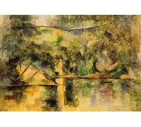 Kits de pintura 5D Paul Reflections in the Water Full Drill Dots Paintings Picture Arts Craft for Home Wall Art Decor 12 x 16 pulgadas