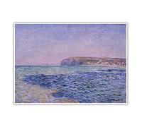 Kits de pintura 5D Sombras en el mar Los acantilados en Pourville por Claude Monet Full Drill Dots Pinturas Cuadros Arte Arte Arte para el hogar Decoración de pared 12 x 16 pulgadas