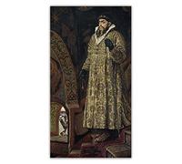 Kits de pintura 5D Viktor Vasnetsov, zar Iván el terrible, pinturas de puntos completos para decoración de pared del hogar, 16 x 20 pulgadas