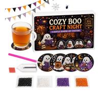 Kits De Pintura Con Perlas Para Adultos Halloween DIY Lindo Fantasma Y