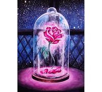 Kits de pintura de diamante 5D para manualidades, taladro completo, bordado de diamantes de imitación de cristal, pintura de rosa por números para decoración de pared del hogar, 30x40 cm